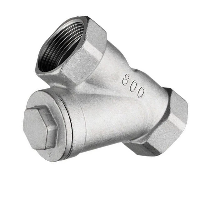 Clapet Anti-retour 1/2" En Acier Inoxydable 304 - Filetage Femelle/mâle - Pour Eau Propre Et Système Toilette