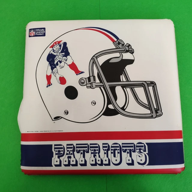 Football Memorabilia Nfl New England Patriots 1982 Cuscino Originale Vintage Nfl
