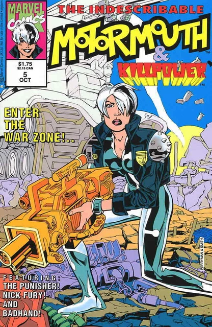 Motormouth #5 Marvel Comics October Oct 1992 (VF+)