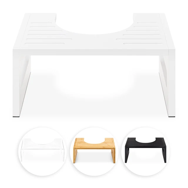 Tabouret physiologique - Marchepied de toilettes pour adulte enfant en bambou