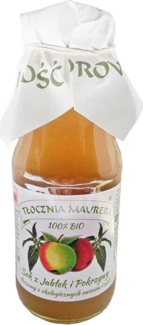 Jus de pomme avec filet BIO 300 ml - TŁOCZNIA MAURERA
