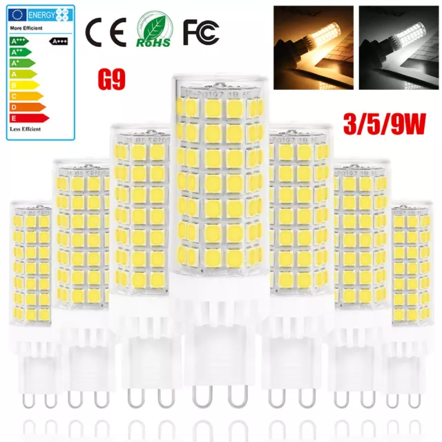 G9 LED Lampe 3W/5W/9W Glühbirne Leuchtmittel Birne für Kronleuchter Kein Flimmer