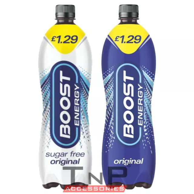 Boost Energy Drink 6 / 12 / 24 x 1 LTR Original / Sugar Free Ready To Drinks