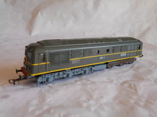 SNCF French railways 060DA-29 Diesel locomotive working but missing side frames