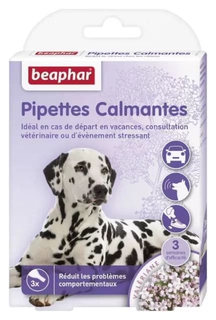 Pipettes calmantes x3  réduit problèmes comportementaux (3semaines efficacité)