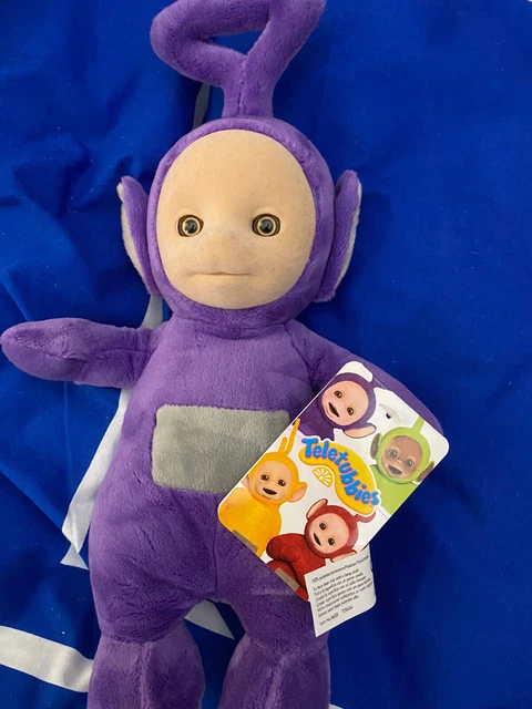 Peluche Teletubbies Tinky Winky Parlante - 8 Pouces, UK, Jouet Interactif Neuf
