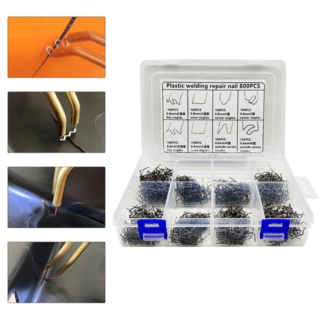 Filet De Réparation 5 Trous Pour Pare-chocs Voiture - Maille Plastique, Répare Les Fissures, Neuf Sous Blister