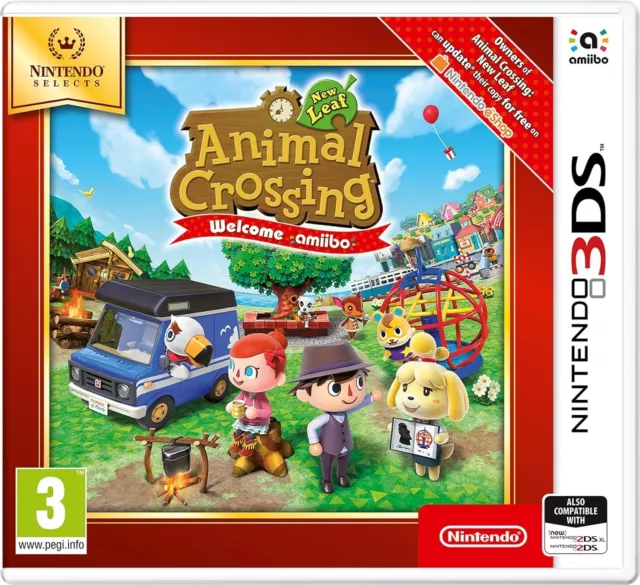 Animal Crossing: New Leaf Nintendo 3DS Brand New (not sealed)