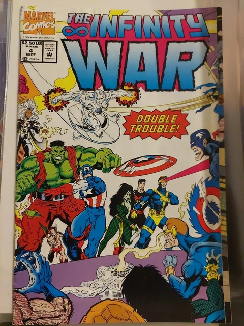 The Infinity War #4 1992 VF+/NM Marvel Comics Lim/Milgrom