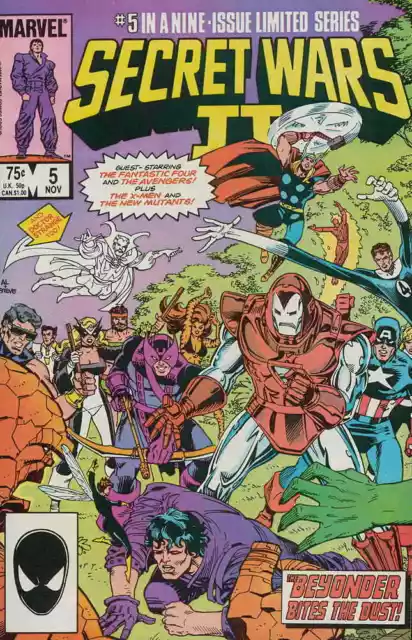 Secret Wars II #5 Marvel Comics November Nov 1985 (VFNM)