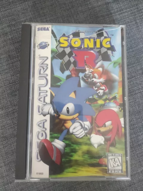 Sonic R Sega Saturn NTSC Us Usa U/C