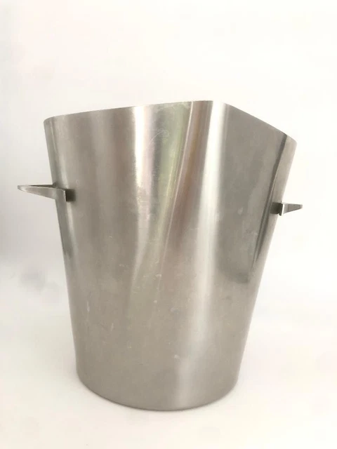 Seau à Champagne Veuve Clicquot Argenté – Vintage, Hauteur 20cm