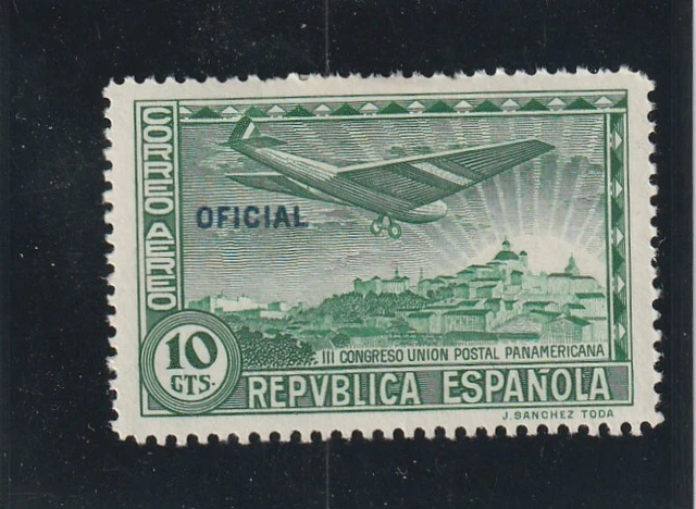 L5192 ESPAGNE , timbre Service Y & T N° 21 de 1931 " congres panaméricai" Neuf *