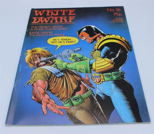 Games Workshop White Dwarf Magazine - Issue 36 December 1982