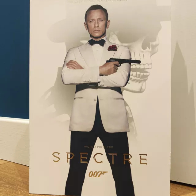 Rare Original James Bond 007 Spectre Royal Premiere Programme - Mint Condition 2