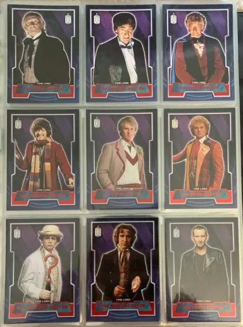 2015 BBC Topps Dr. Doctor Who - rote #/50 Basiskarten - wählen Sie! 2