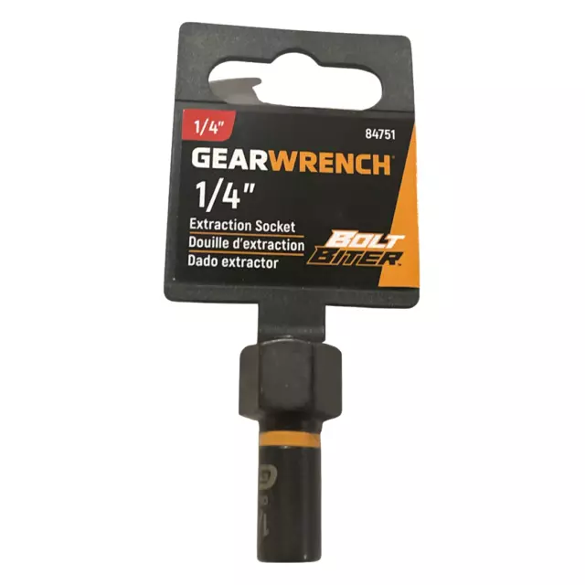 GearWrench 1/4" Drive Bolt Biter 1/4" Impact Extraction Socket 84751