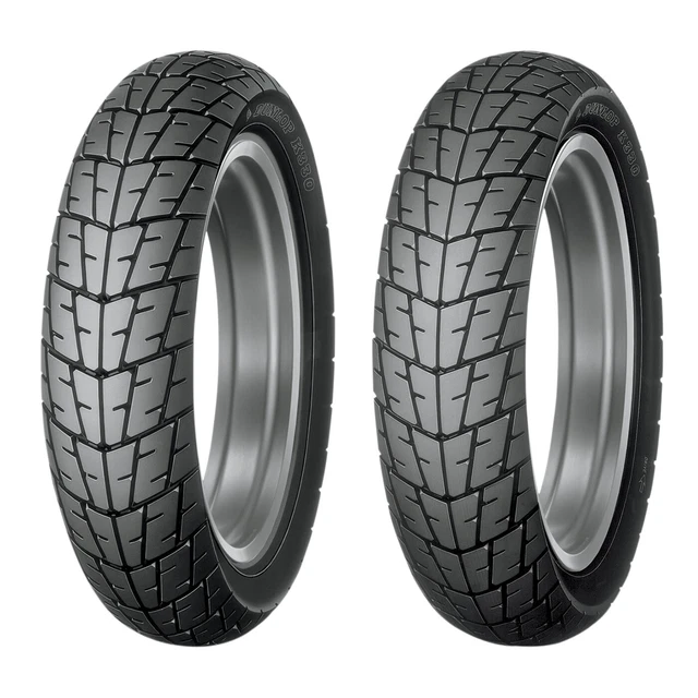 Dunlop K330 100/80-16 Front 120/80-16 Rear Tire Set Buell Blast 2002-2009