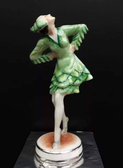 Hutschenreuther Art Deco Porzellan Figur " Russische Tänzerin " Karl Tutter !!!