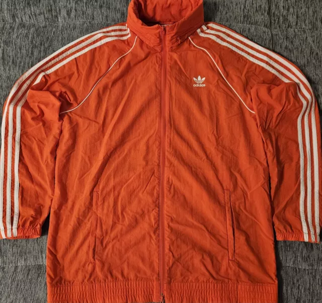 Originals Adidas Herren Windbreaker Jacke Gr. L Windjacke Trainingsjacke ^