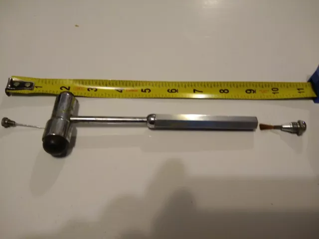 Vintage Medical Doctor’s Knee Reflex Hammer Tool 7.5