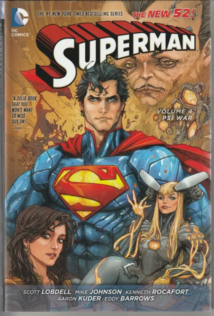 Superman Hardcover Vol 4 "Psi War" DC Comics 2014