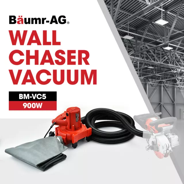 BAUMR-AG Vacuum for Wall Chaser Standard 32mm Concrete Chasing Dust Collector