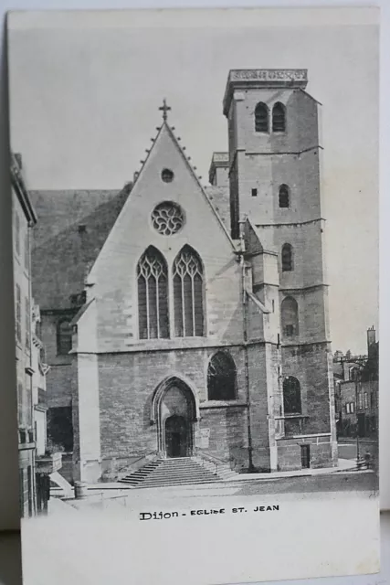 Carte Postale Ancienne - Cpa Dijon - 21 - Eglise St-Jean