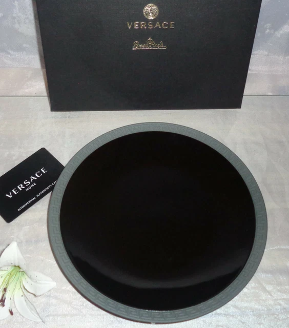 Rosenthal Versace La Medusa Black Frühstücksteller 22 cm Neu & Ovp Teller