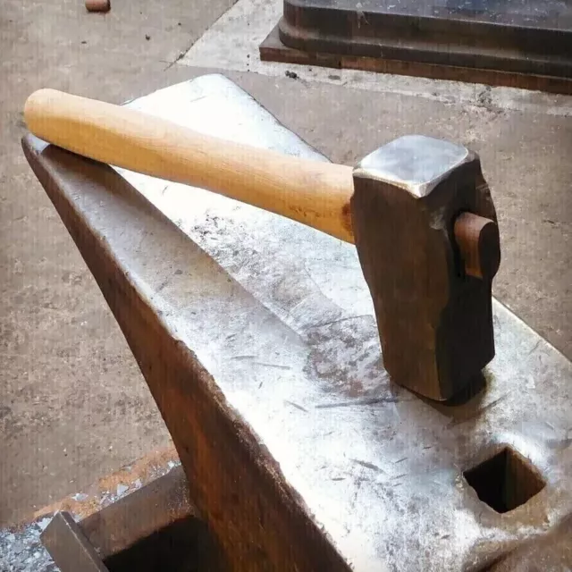 3 lbs dog head iron hammer Handmade Old Blacksmith Hammer Best Gift For Dad,