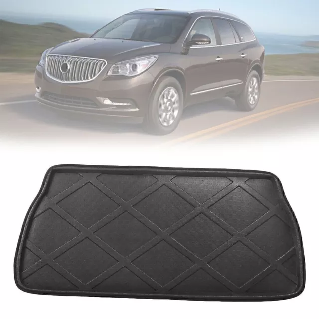 1x Rear Boot Mat Rear Trunk Liner Cargo Floor Tray For 2009-2017 Buick Enclave