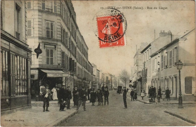CPA IVRY-sur-SEINE Rue du Liegat (806909)