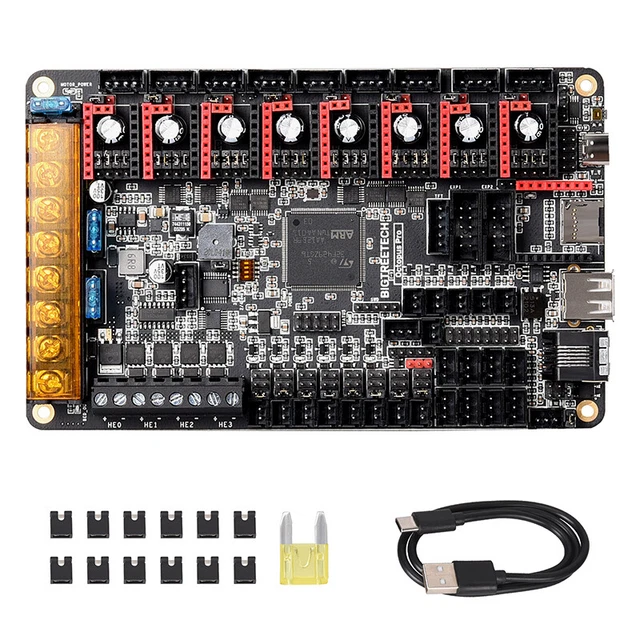 BIGTREETECH OCTOPUS PRO V1.0.1 3D Printer Motherboard DIY 8Axis For