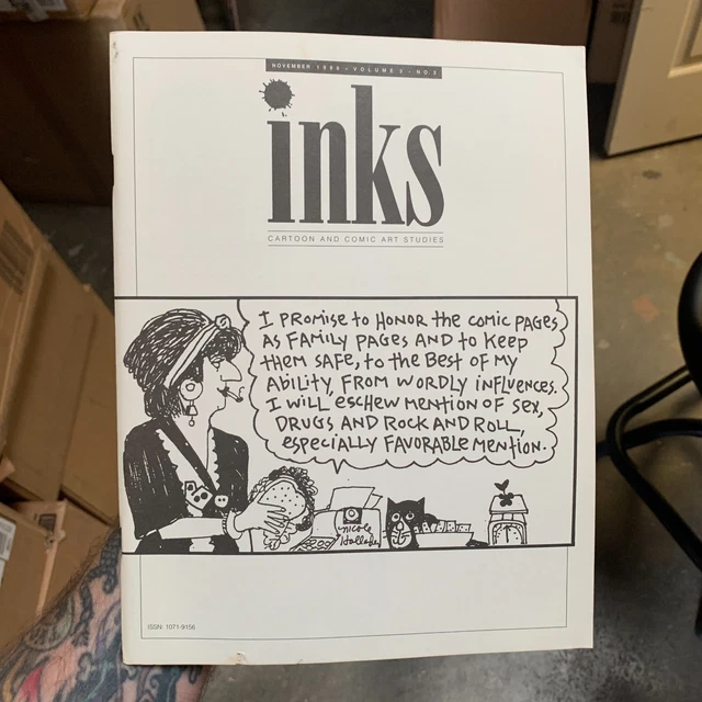 INKS Cartoon and Comic Art Studies Journal November 1996 Nicole Hollander Sylvia