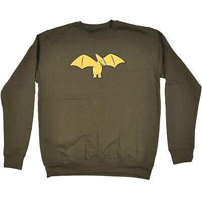 Dinosaur Pterodactyl Ani Mates  Mens Novelty Funny Sweatshirts Jumper Sweatshirt