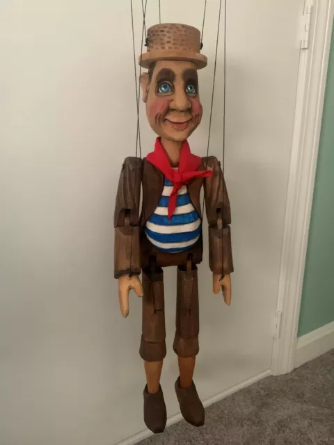 Smilling Gentleman Czech Marionette