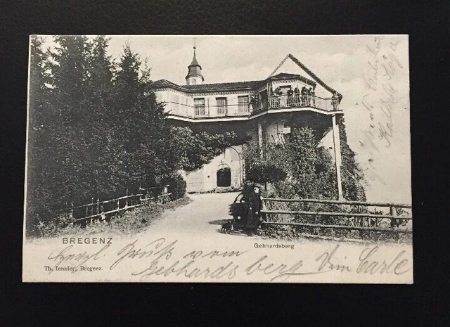 Postkarte Bregenz Gebhardsberg Foto Villa - Ansichtskarte Ak