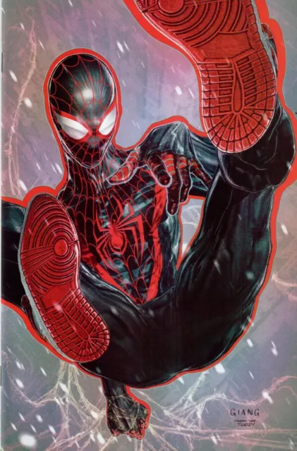Miles Morales Spiderman #1 John Giang Exclusive Megacon Secret Virgin Variant Nm