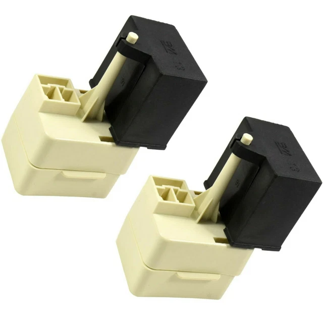 2PACK COMPRESSOR PTC Starter Relay and Capacitor Kit for KitchenAid KB