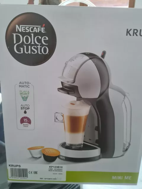 Krups Nescafé Dolce Gusto Mini Me ARTIC Grey Machine à café Expresso Cafetière