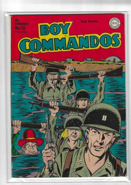 Boy Commandos # 10 Very Good/Fine DC Golden Age