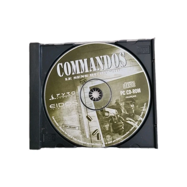 Commandos : Le Sens Du Devoir Sur PC - Eidos - Version Française - Bon état