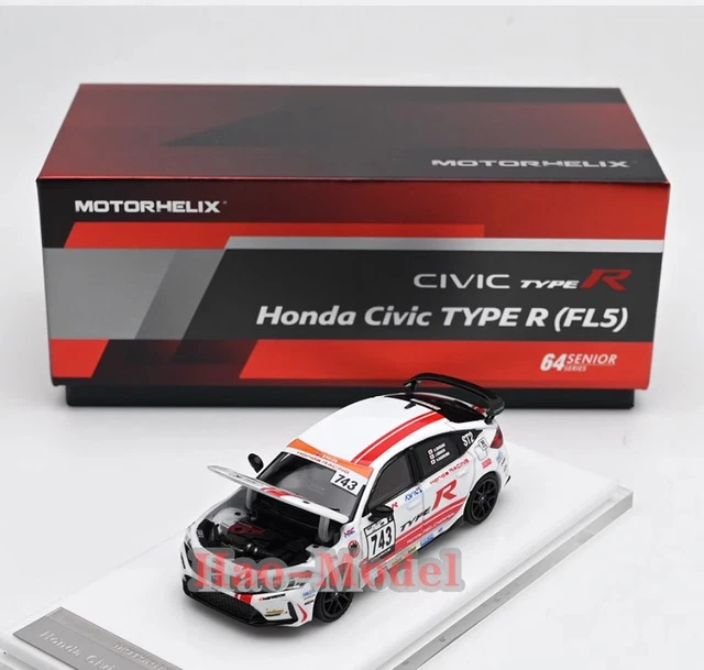 MH 1/64 HONDA type r civic FL5 Alloy Diecast Model Car Display adults ...