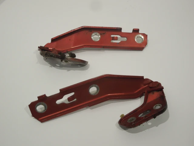 Audi A6 4F C6 Coppia Cerniere Cofano Rosso Canyon LZ3G 4F0823301