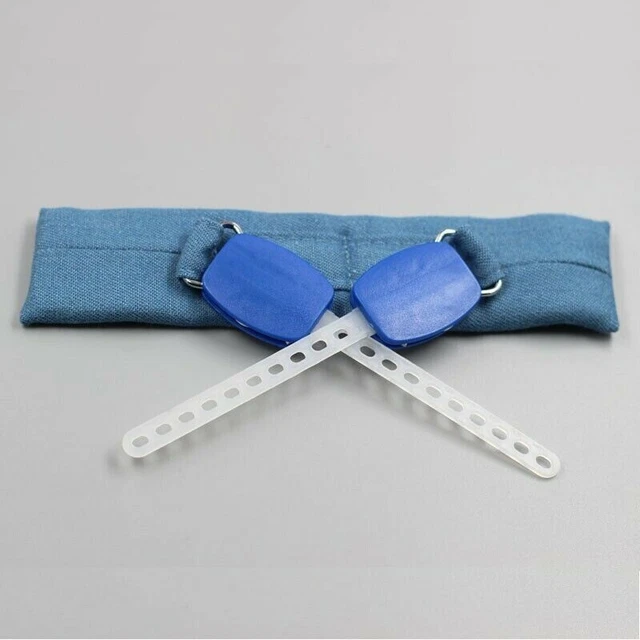 Dental Orthodontic Treatment Neck Safety Strap Blue High Pull Strap Headgear
