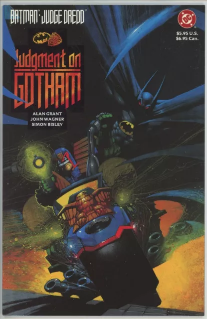 Batman Judge Dredd Judgment on Gotham #1 (1991) - 9.4 NM *TPB*