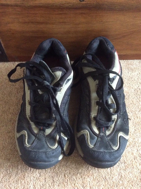 Scarpe da ginnastica vintage Clark's Cica bambini primi millennio taglia 13 F
