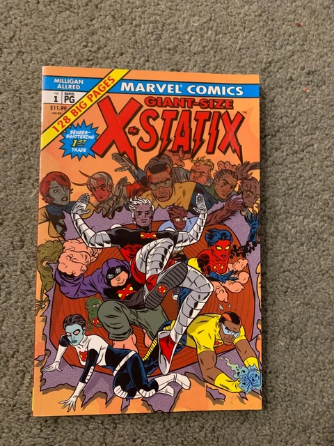 X-Statix Giant Size Graphic Novel-Tpb*Oop-Milligan Allred+Rare 11.99 Edition