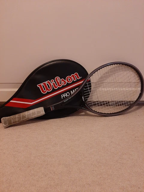 Raquette De Tennis Wilson Midsize Pro Comp - Graphite Composite - Manche L2 (4 1/4) - Avec Housse