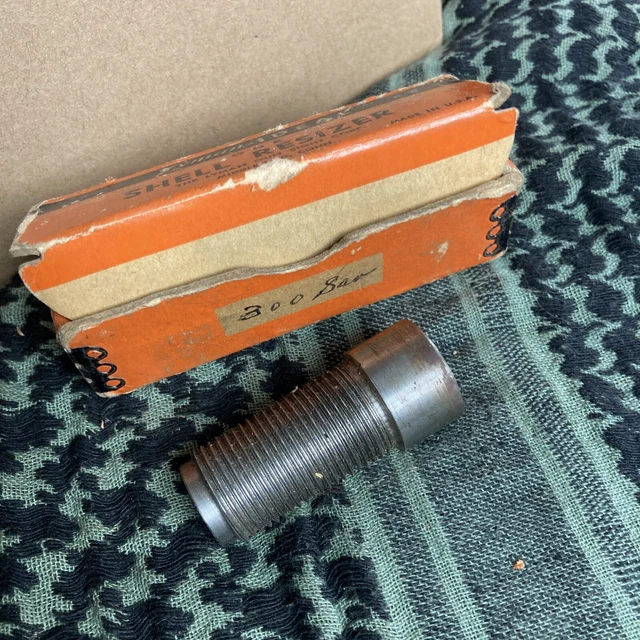 Lyman IDEAL Shell Resizer VINTAGE Reloading 300 Savage modified to Stand, Size Lyman IDEAL Shell Resizer VINTAGE Reloading 300 Savage modified to Stand, Size
